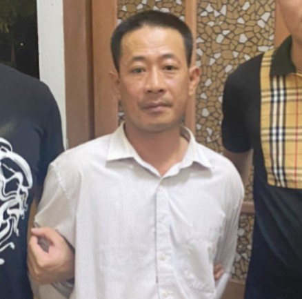 Nghi phạm Hải khi bị bắt Nghi phạm Hải khi bị bắt