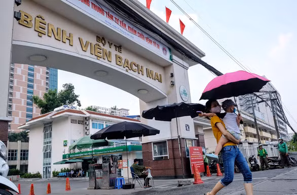 Bệnh viện Bạch Mai Hà Nội - Ảnh: NAM TRẦN