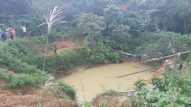 Hồ tưới cà phê nơi 3 cháu nhỏ bị đuối nước thương tâm - Ảnh: Trùng Dương Hồ tưới cà phê nơi 3 cháu nhỏ bị đuối nước thương tâm - Ảnh: Trùng Dương