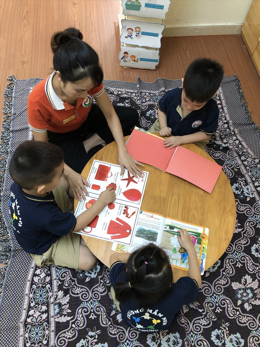 Với đặc thù nghề nghiệp, giáo viên mầm non là một trong những đối tượng muốn được nghỉ hưu sớm (ảnh minh hoạ). Ảnh: Bảo Hân