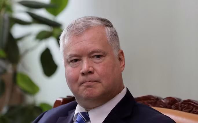  Thứ trưởng Ngoại giao Mỹ Stephen Biegun. Ảnh: Reuters