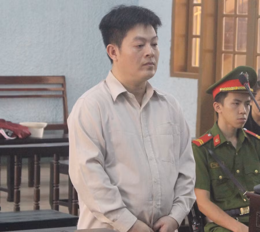 Thắng đã phải lãnh án 14 năm tù. Ảnh: Lê Văn Ngọc