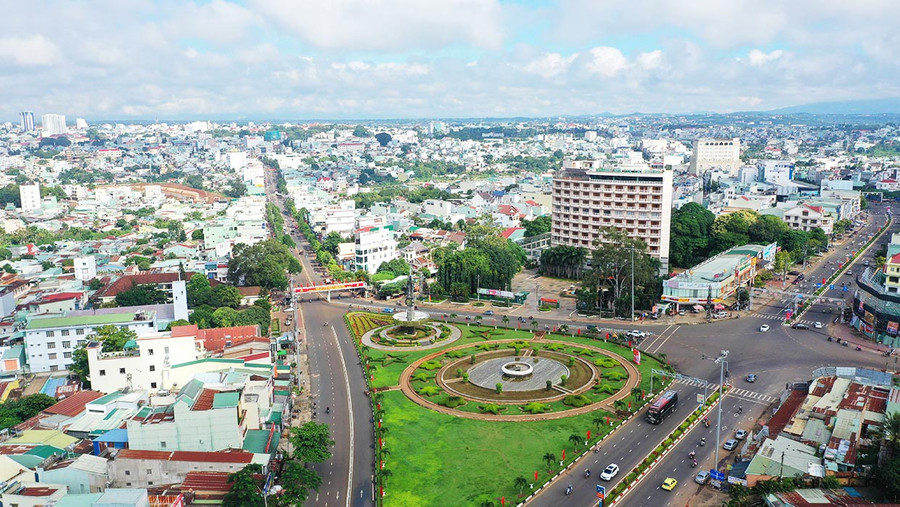  Pleiku định hướng xây dựng thành phố “Cao nguyên xanh vì sức khỏe”. Ảnh: Quang Tấn
