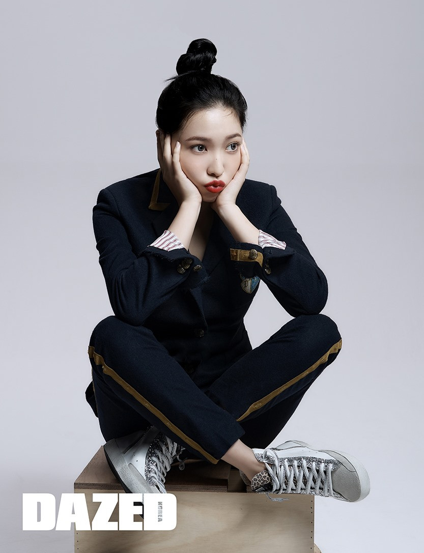 Em út nhà Red Velvet ngày càng ghi điểm trong lòng người hâm mộ. Ảnh: Dazed Korea