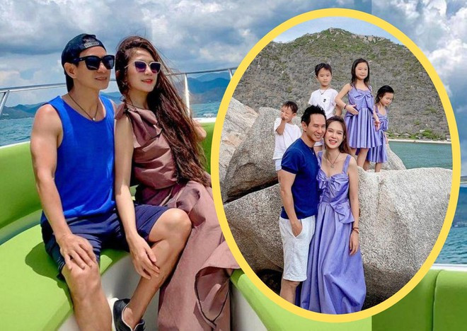 Vợ chồng Lý Hải khoe ảnh hạnh phúc cùng các con trong kì nghỉ ẢNH: CHỤP MÀN HÌNH