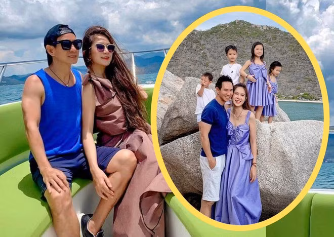 Vợ chồng Lý Hải khoe ảnh hạnh phúc cùng các con trong kì nghỉ ẢNH: CHỤP MÀN HÌNH