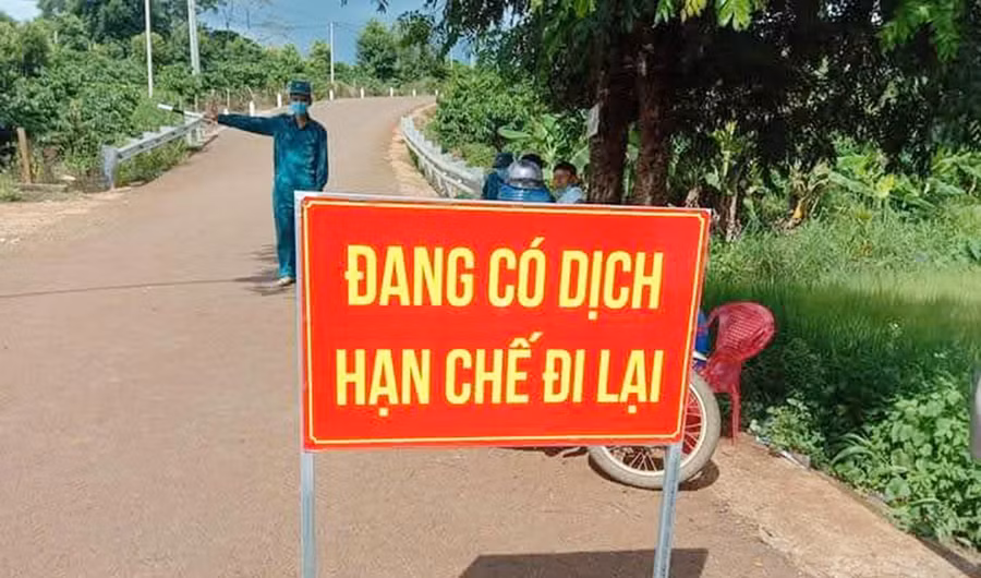  Chốt kiểm soát bệnh bạch hầu. Ảnh: Lê Hải