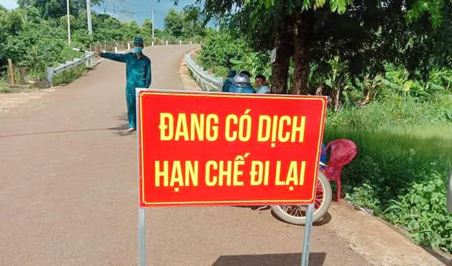  Chốt kiểm soát bệnh bạch hầu. Ảnh: Lê Hải