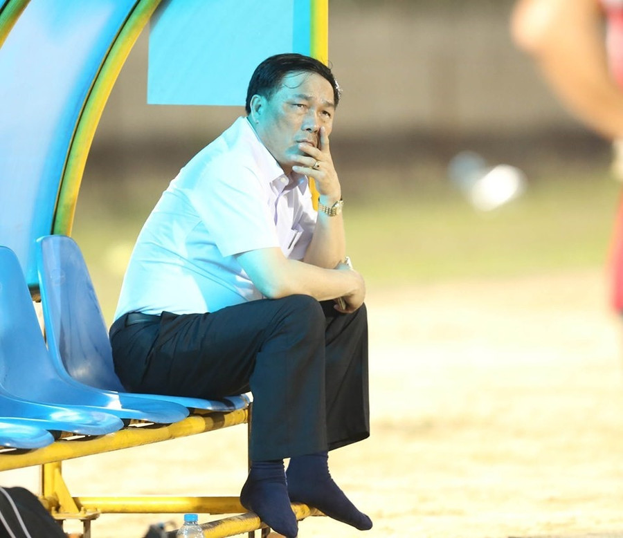 Chủ tịch Nguyễn Văn Đệ của CLB Thanh Hóa. Ảnh: H.A