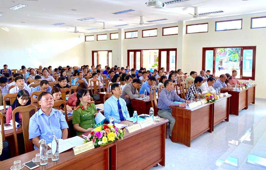 Các đại biểu dự hội nghị. Ảnh: Mộc Trà
