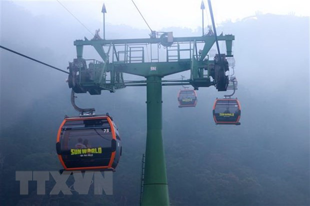 Khách đến tham quan Khu du lịch Bà Nà Hills hồi tháng 5/2020. (Ảnh: Trần Lê Lâm/TTXVN)