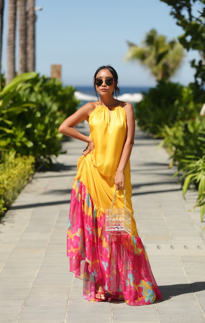 Đặc biệt những bức ảnh lưu niệm trong chuyến du lịch này đều do chồng Tây tự tay chụp cho bà xã và con gái Sol ẢNH: NVCC