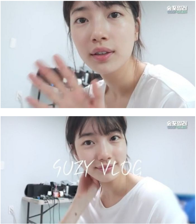 Gương mặt Suzy không son phấn nhưng vẫn đẹp không góc chết ẢNH: INSTAGRAM NV