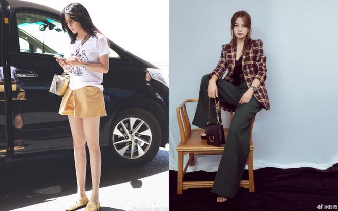 Triệu Vy lấy lại cân nặng chuẩn, khoe nhan sắc xinh đẹp ở tuổi 44 ẢNH: WEIBO NV