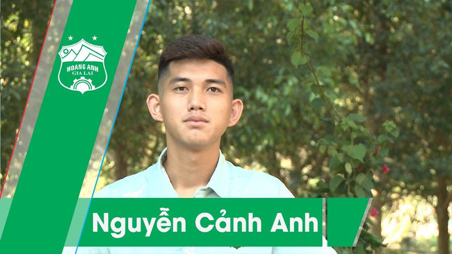 Nguyễn Cảnh Anh là một trong những tài năng đầy triển vọng của HAGL.