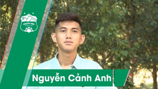 Nguyễn Cảnh Anh là một trong những tài năng đầy triển vọng của HAGL.
