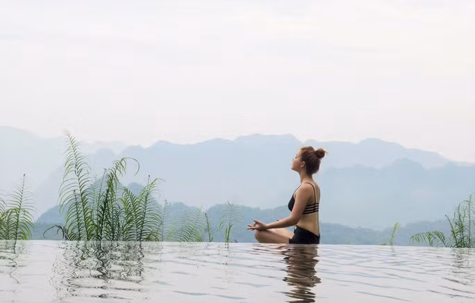 Đến đây, du khách sẽ trút bỏ hết những bộn bề của cuộc sống để hòa mình với thiên nhiên