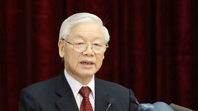 Tổng Bí thư Nguyễn Phú Trọng. (Ảnh TTXVN)