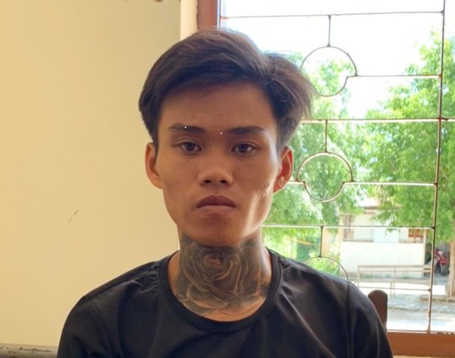 Đối tượng Lê Thành Quang. Ảnh: Văn Ngọc Đối tượng Quang đã bị khởi tố. Ảnh: Văn Ngọc