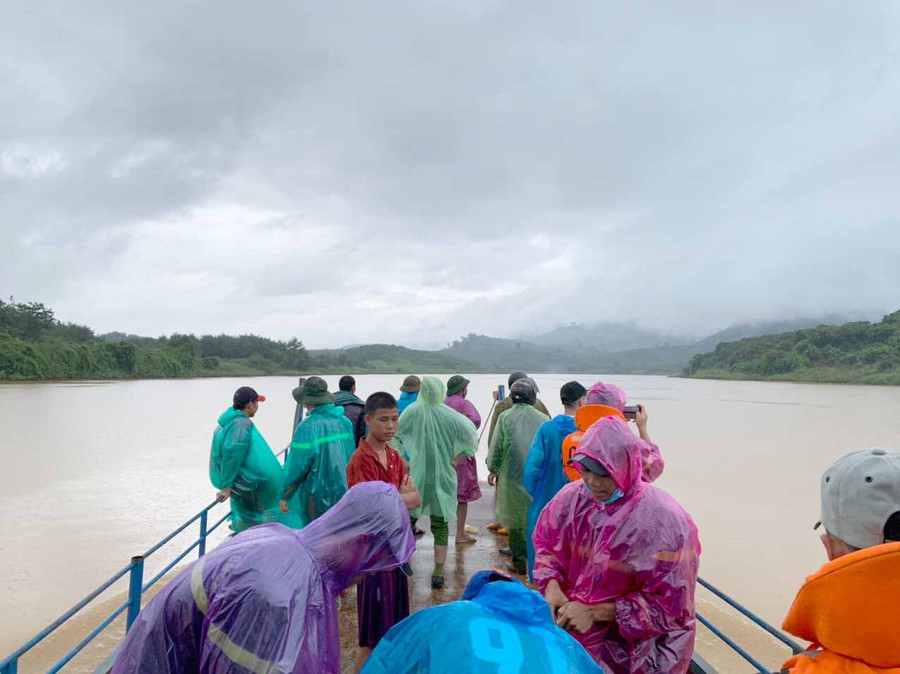 Khu vực sông Sê San nơi chiếc thuyền của Vươn bị lật. Ảnh: Lê Văn Ngọc