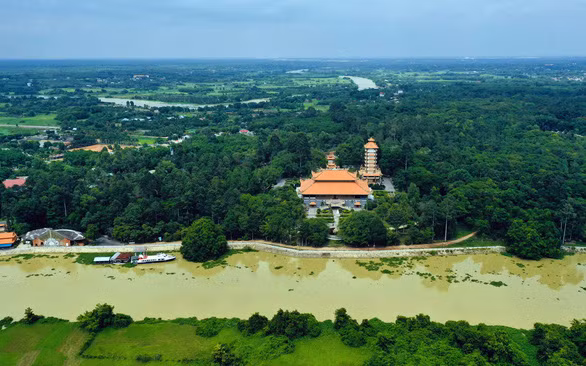  Toàn cảnh không gian địa đạo Củ Chi nhìn từ trên cao - Ảnh: QUANG ĐỊNH