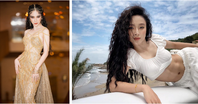 So với hình ảnh mặc đồ táo bạo khoe ngoại hình trước đây...