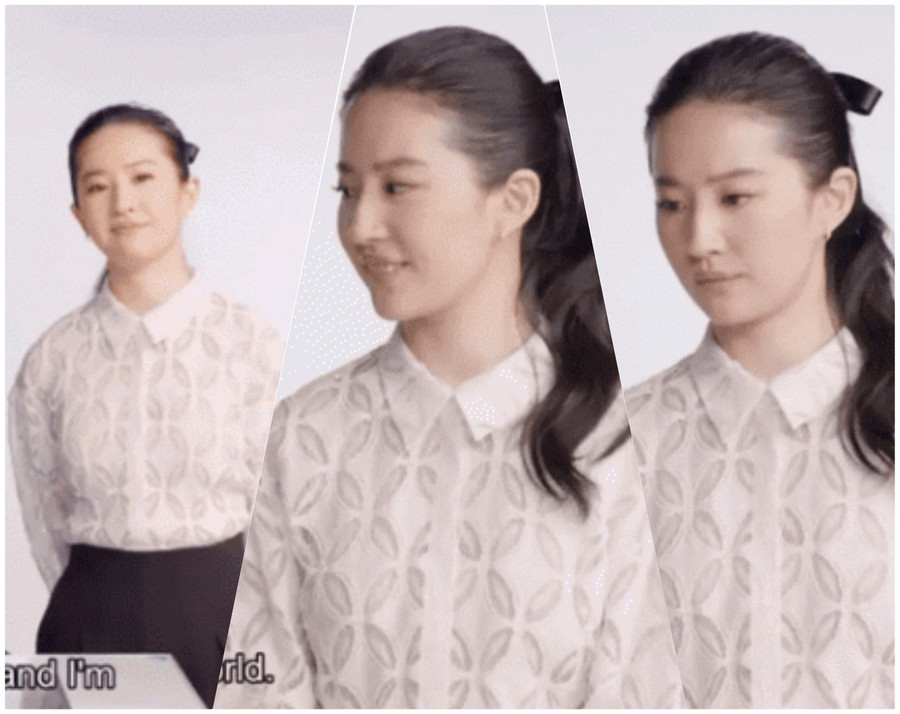 Trang phục lẫn kiểu tóc khiến cho nhan sắc và vóc dáng của Lưu Diệc Phi càng lộ rõ dấu hiệu tuổi tác. Gương mặt của 