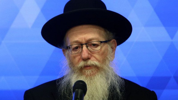 Bộ trưởng Nhà ở Yaakov Litzman phản đối phong tỏa Israel lần hai vì bảo vệ quyền tham gia lễ hội tôn giáo của người Do Thái - Ảnh: BBC