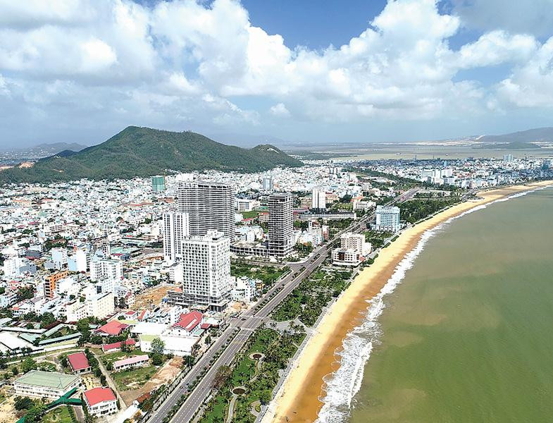 TP. Quy Nhơn đang có những bước phát triển vượt bậc.