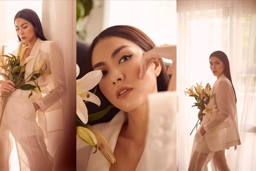 Tăng Thanh Hà khoe vẻ đẹp thần thái sang chảnh trong bộ ảnh mới. Ảnh: NSCC