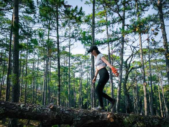 Để khách hàng trải nghiệm, hòa mình vào thiên nhiên là cách Thư làm - Ảnh: V.TRÍ