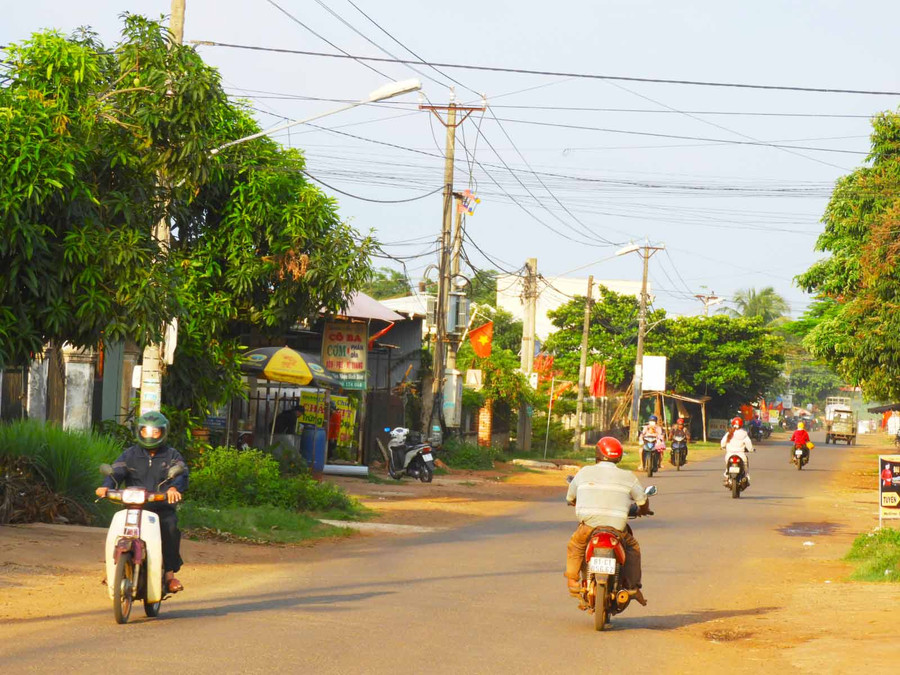 Xã Nam Yang quyết tâm duy trì đạt chuẩn nông thôn mới theo tiêu chí nâng cao. Ảnh: Thanh Nhật 