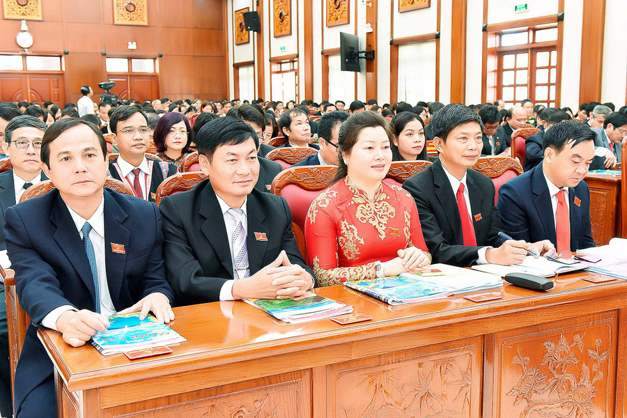 Các đại biểu dự Đại hội. Ảnh: Đức Thụy Các đại biểu về dự Đại hội. Ảnh: Đức Thụy