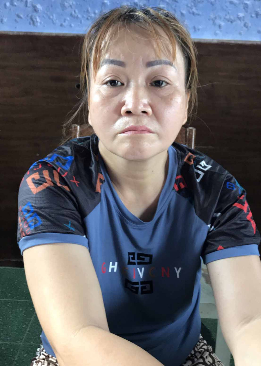 Đối tượng Nguyễn Thị Xuân Trang. Ảnh: Hoàng Hiền Đối tượng Nguyễn Thị Xuân Trang. Ảnh: Hoàng Hiền