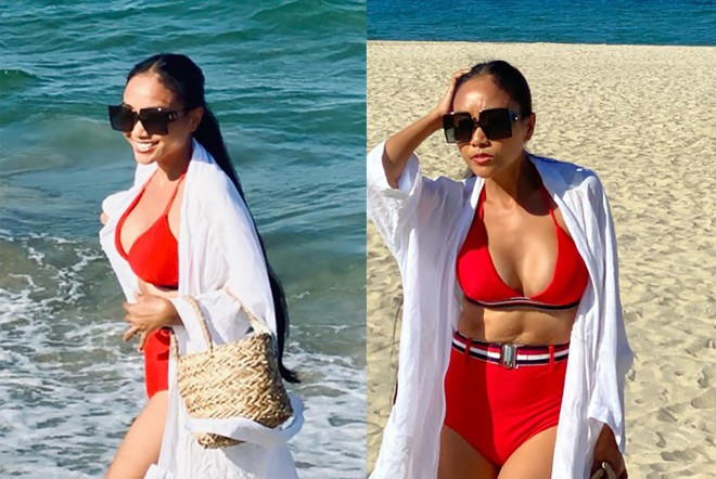 Viên mãn trong đời sống hôn nhân, Đoan Trang ngày càng ngọt ngào, gợi cảm ẢNH: NVCC