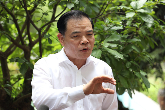 Bộ trưởng Nguyễn Xuân Cường đánh giá, thị trường EU giống như tín chỉ để chứng minh giá trị uy tín nông sản Việt. Ảnh: Trọng Hiếu. Bộ trưởng Nguyễn Xuân Cường đánh giá, thị trường EU giống như tín chỉ để chứng minh giá trị uy tín nông sản Việt. Ảnh: Trọng Hiếu.