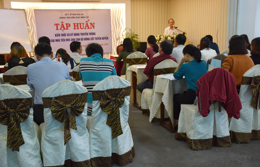 Quang cảnh lớp tập huấn. Ảnh: Hà Phương Quang cảnh lớp tập huấn. Ảnh: Hà Phương