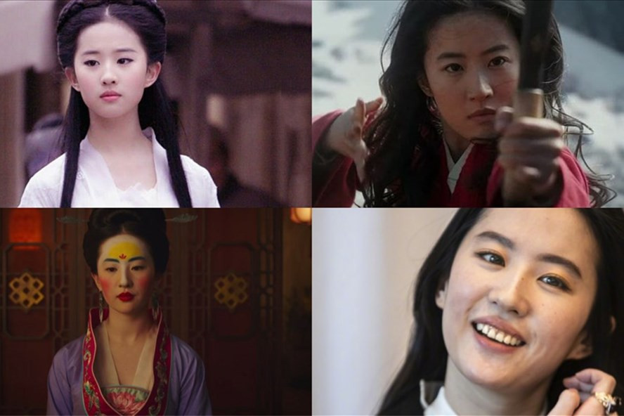 Lưu Diệc Phi gây nhiều tranh cãi về ngoại hình. Ảnh: Cắt phim