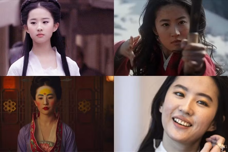 Lưu Diệc Phi gây nhiều tranh cãi về ngoại hình. Ảnh: Cắt phim