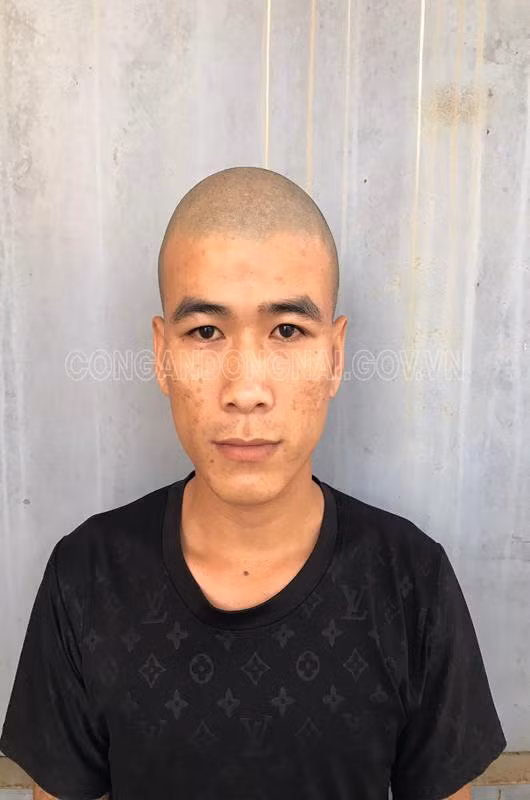 Đối tượng Hiển tại cơ quan công an. Ảnh: Công an cung cấp