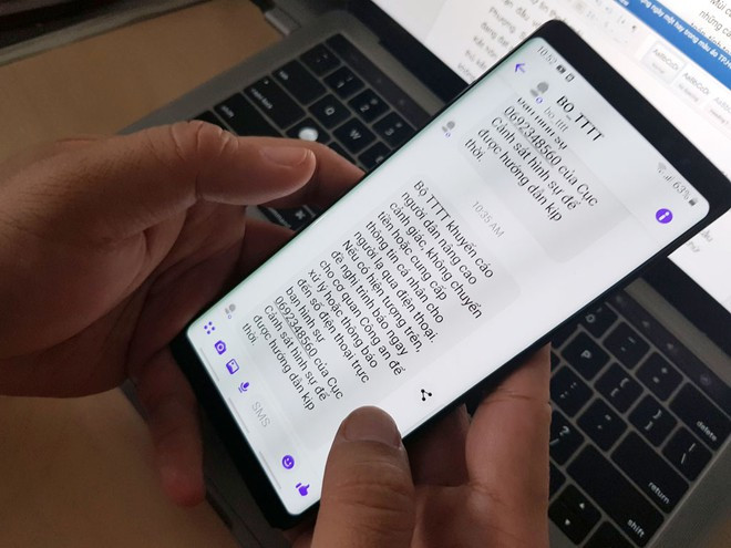 Nhiều cảnh báo về cuộc gọi lừa đảo được cơ quan nhà nước gửi đến người dân Đ.N.THẠCH