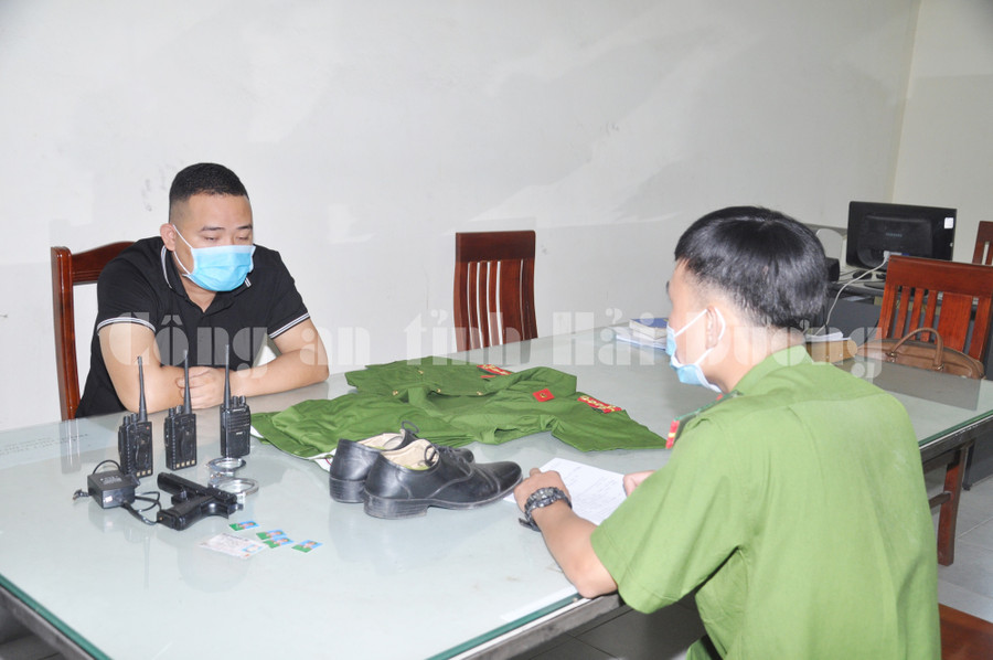 Đối tượng Ngô Gia Thứ. (Ảnh: CA tỉnh Hải Dương)