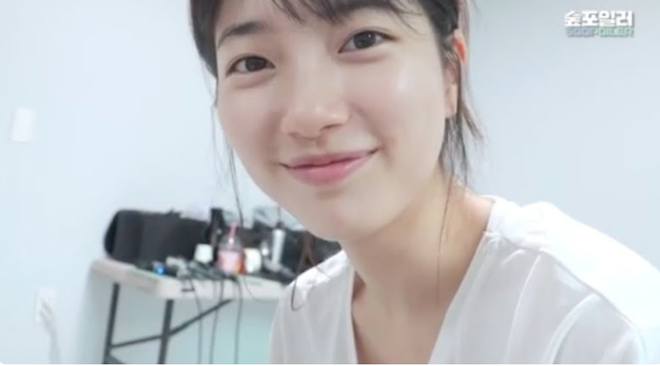 Suzy tự tin khoe mặt mộc với khán giả ẢNH: INSTAGRAM NV