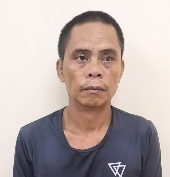 Phan Minh Phước tại cơ quan công an ẢNH: NGỌC LÊ