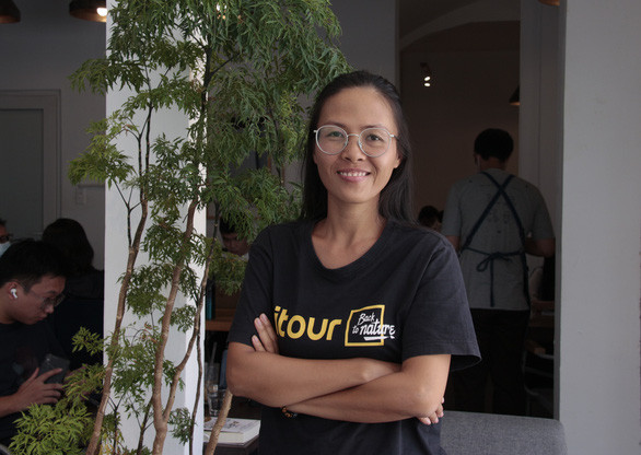 Thư cũng là mẫu người mê du lịch - Ảnh: CÔNG TRIỆU