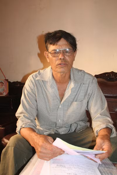 Ông Nguyễn Hồng, phát hiện ung thư gan đã 4 tháng: 