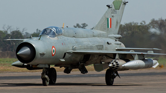  Một chiếc Mig-21 của Ấn Độ.