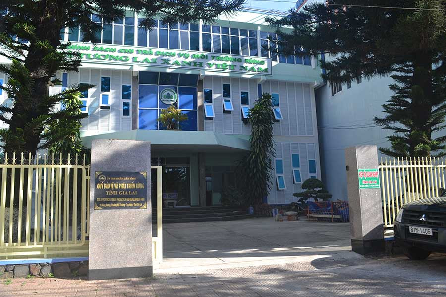  Trụ sở Quỹ Bảo vệ và Phát triển rừng tỉnh. Ảnh: Hoàng Minh