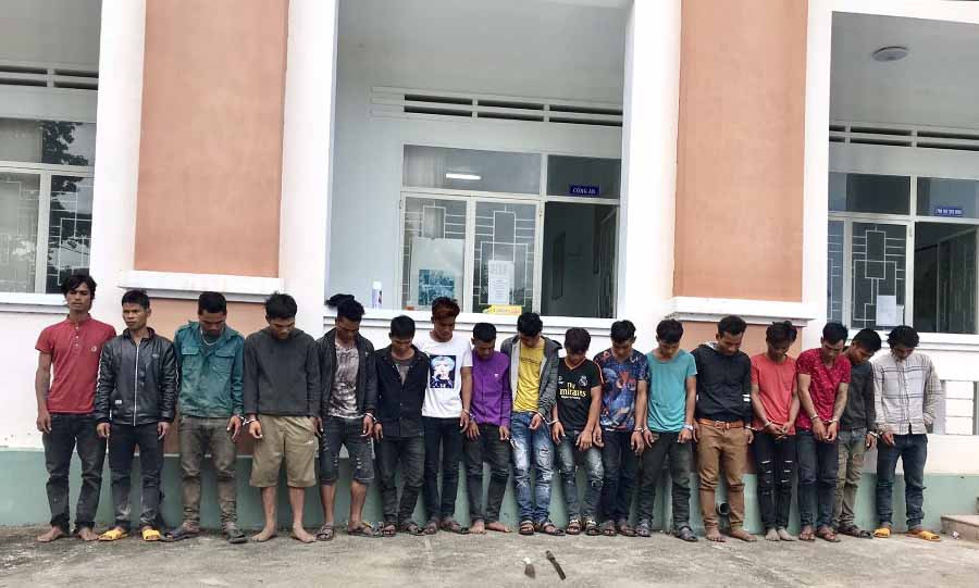 Hàng chục đối tượng đã được triệu tập đến làm việc để điều tra. Ảnh: Văn Ngọc