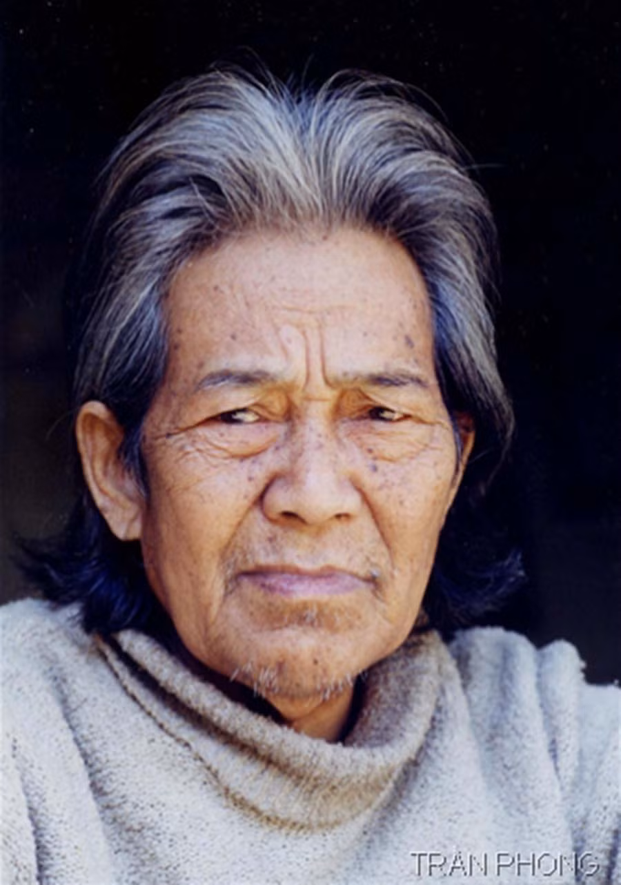  Họa sĩ Xu Man lúc sinh thời. Ảnh: Trần Phong